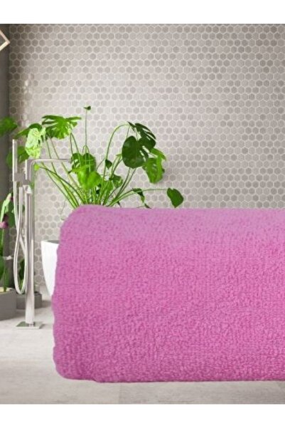 Şelale Can Extra Soft Water Absorbent 90x140 Pink Single Bath Towel