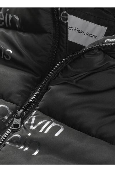 Calvin Klein Siyah Kız Çocuk Mont Ig0ıg01615