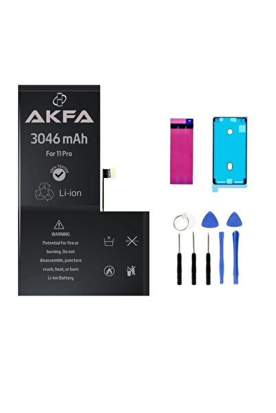 Genel Markalar Iphone 11 Pro Telefon Batarya- 3046 Mah Tamir Seti