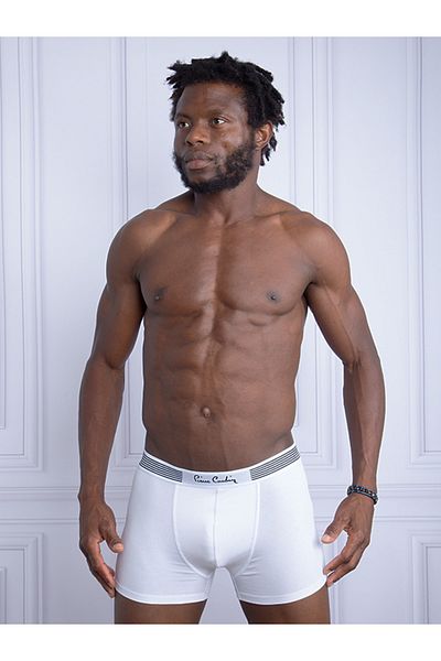 Pierre Cardin Ανδρικό Lycra Modal Boxer 330 Λευκό