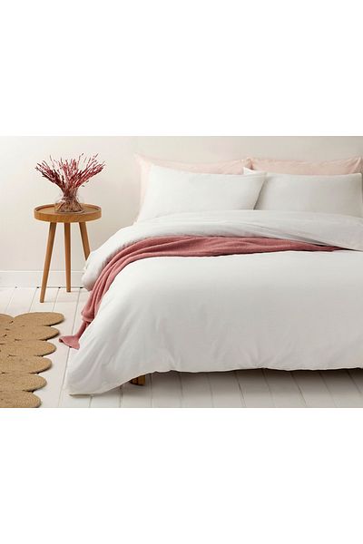 English Home Set cuvertură de pilota din bumbac pur 160x220 Cm Crem