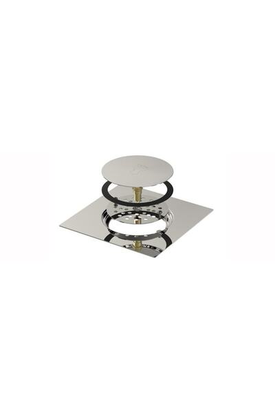 Prestij Paslanmaz Pop-up Yer Sifonu / Süzgeci Etekli Legend 1.50 Mm 15*15