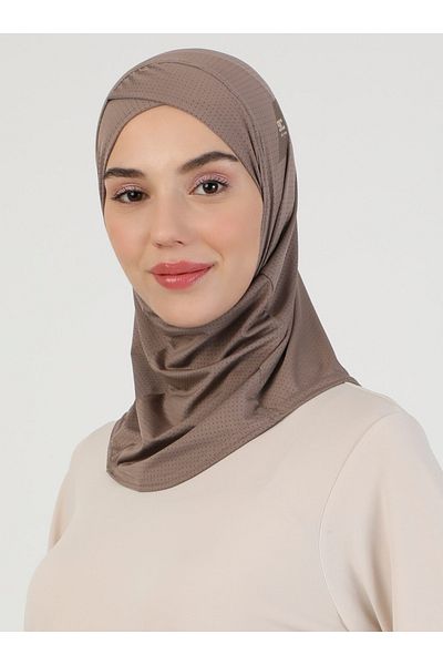Ecardin Φουλάρι Pro X Hijab - 09 Dark Mink -