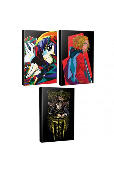 Halk Kitabevi 3 Caiet Black Clover - Tokyo Revengers - Gambit