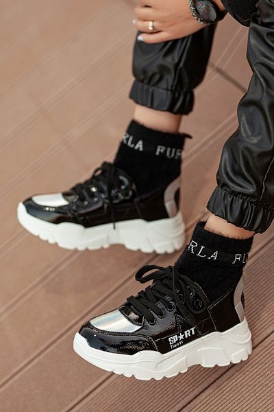 Khayt Star Waterproof Aqua Thick Heeled Cotton High Top Γυναικείες αθλητικές μπότες