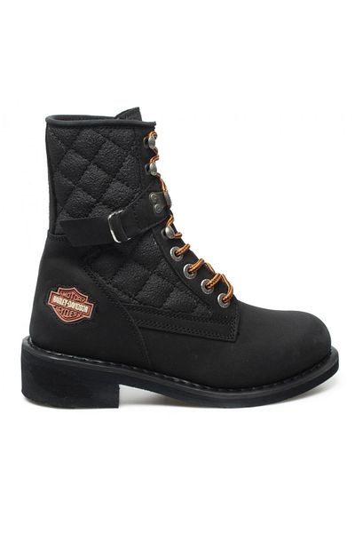 Harley Davidson 025 γρ 100078   Νέες μαύρες Unisex μπότες Worker 9k