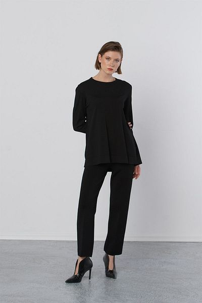 Nuss Mercerized Standard Tunic Ns-22y-902tnk Μαύρο