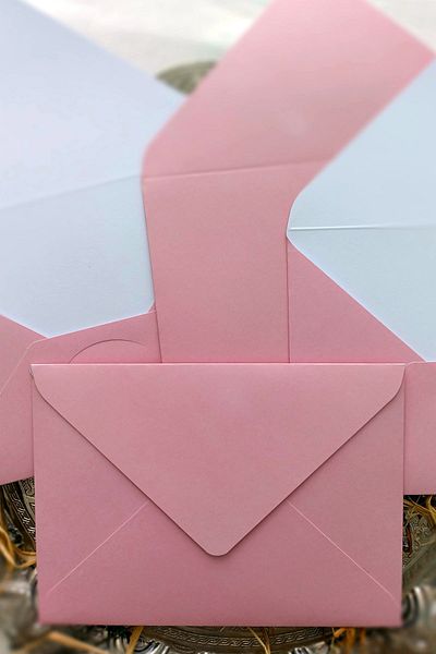 Dekorden Pink Invitation Envelope, 13x18 Cm.