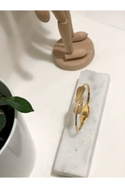 stainles steel Yaprak Bilezik