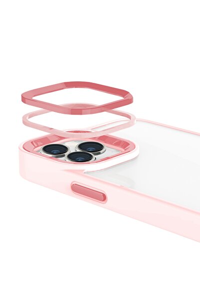 Buff Iphone 14 Pro Max New Air Bumper Kılıf Pink