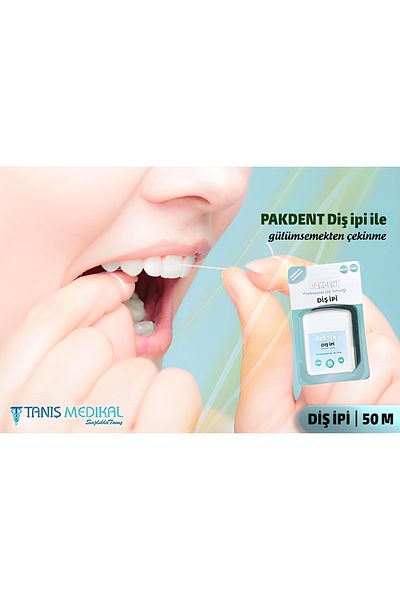 PAKDENT Dental Floss 50 Meters