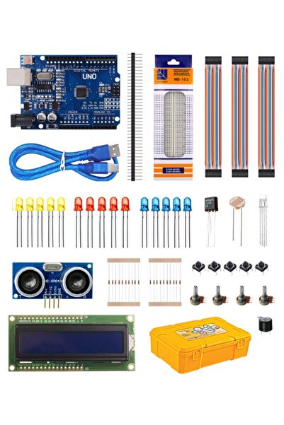 Fortor Arduino 124 Parça Başlangıç Seti ( Malzeme Kutulu )