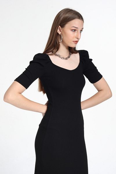 KİM Kİ O ? Rochie cu mânecă cu balon camisole