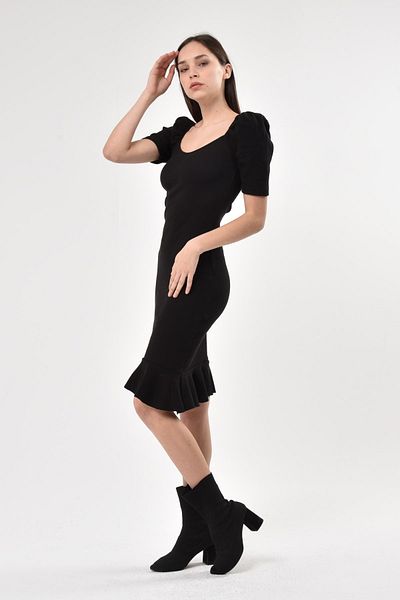 KİM Kİ O ? Rochie cu mânecă cu balon camisole