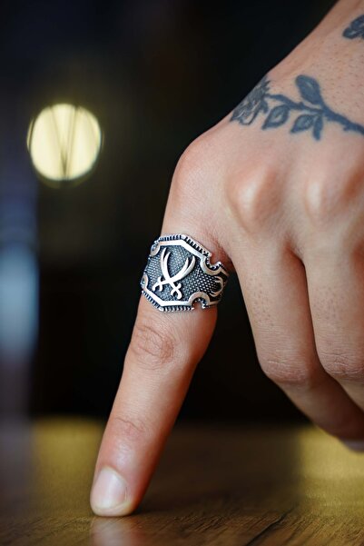 The Collection Gümüş Kaplama Zülfikar Erkek Yüzük