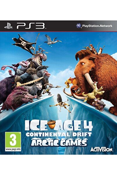 ACTIVISION 2.el Ps3 Ice Age 4 Contınental Drıft - Orjinal Oyun