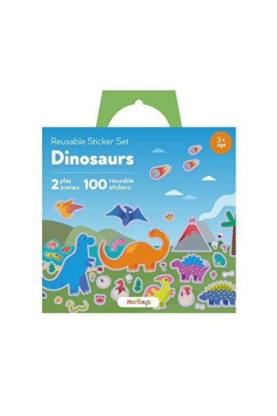 moritoys Tak-çıkar Çıkartma Seti: Dinazorlar