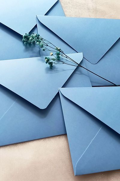 Dekorden Light Blue Envelope, 13x18 Cm.