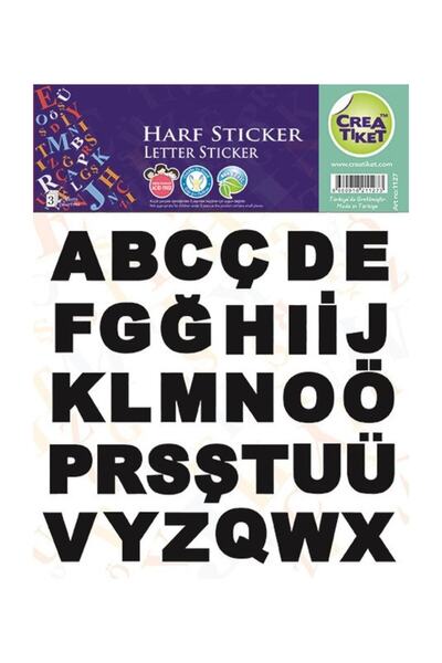 Genel Markalar Ceraworld Harfler 15,7X20,5 Cm Etiket 1127