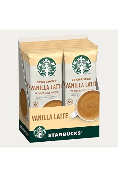 Nestle Starbucks Vanilla Latte Sınırlı Üretim Premium Kahve Karışımı Seti 10'lu