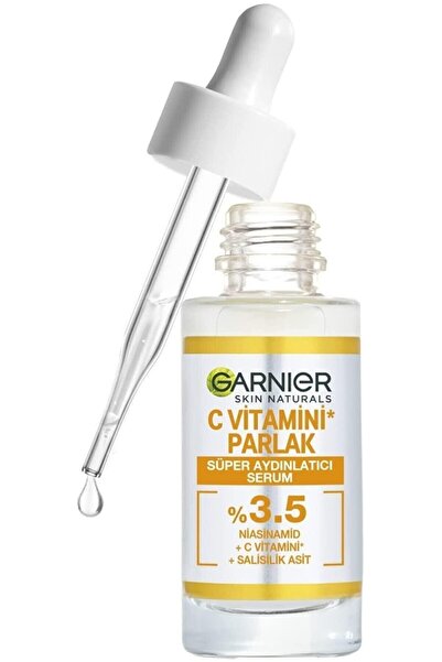 Garnier C Vitamin Sağlıklı Ve Süper Parlak Cilt Aydınlatıcı Serum 30ml