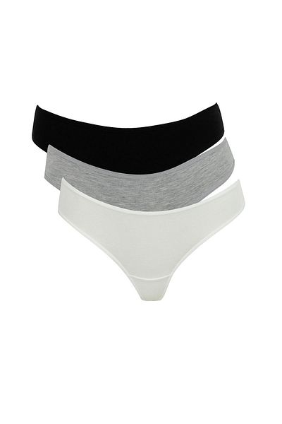 DeFacto Fall In Love 3 pack String εσώρουχα