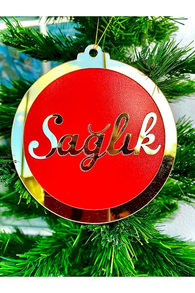Mini Tasarım Atölyem Plexi Christmas Tree Ornament (health)