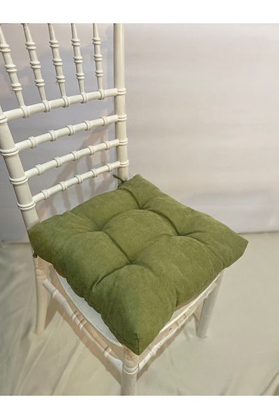 JANGEAR Pofidik Chair Cushion 40X40 Luxury Cornered Laced