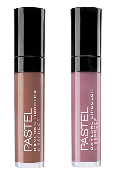 Pastel Daylong Lipcolor Kissproof Mat Kalıcı Ruj Bahar Seti 1 --no : 15 Ve No : 29
