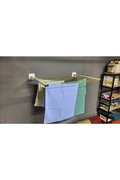 YILDIZ Duvar Tip Çamaşır Kurutma Askısı 6 Sıra 70 Cm Boy