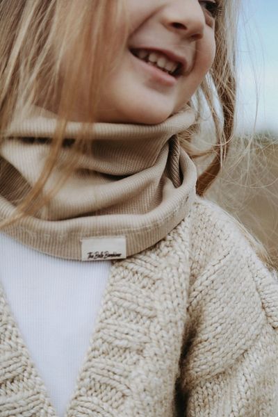 Thebellobambinoo Mink Ribbed Neck Collar
