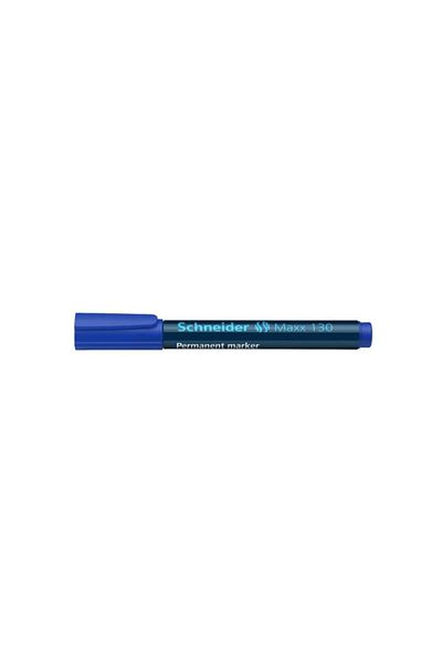 SCHNEIDER Permanent Marker - 1-3 Mm Blue, Round Tip 130