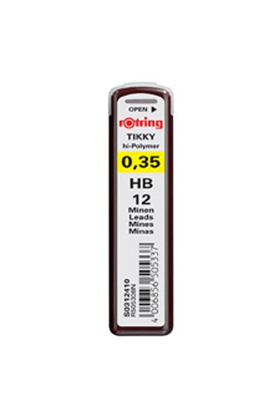 Rotring Min Hi-polymer Hb 0.3 Mm (10 Pieces)