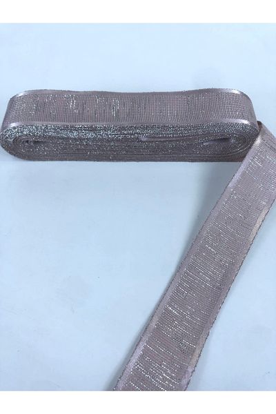 Hobigram Powder Silver Glitter Party Ribbon Η τιμή είναι για 1 μέτρο – Κορδέλα, Κομψό Σχέδιο, Γυναικείο Αξεσουάρ