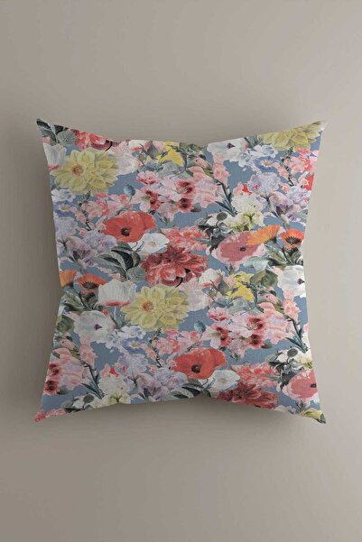 LadiesHome Husă decorativă pentru pernă decorativă digitală cu două fețe, cu ...