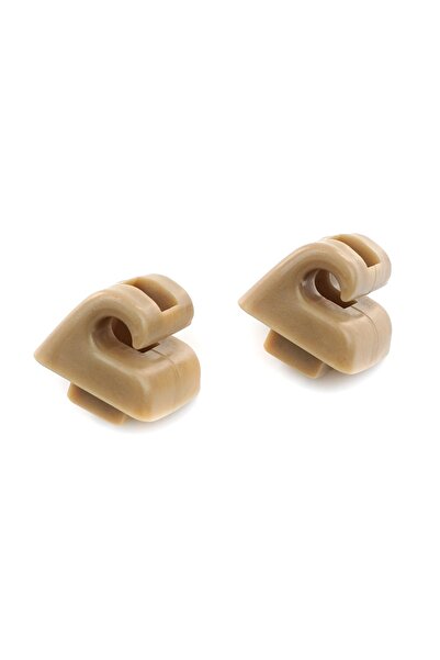 Bross Otomotiv مشبك حامل حاجب الشمس لسيارة مرسيدس E Class مكون من قطعتين بلون...