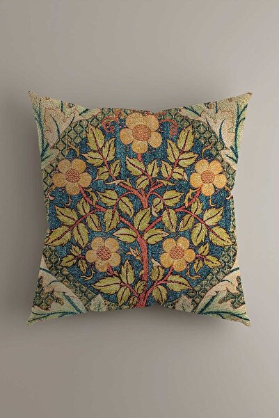 LadiesHome Husă decorativă pentru pernă decorativă digitală cu două fețe, cu ...