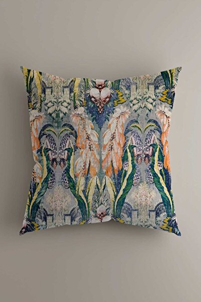 LadiesHome Husă decorativă pentru pernă decorativă digitală cu două fețe, cu ...