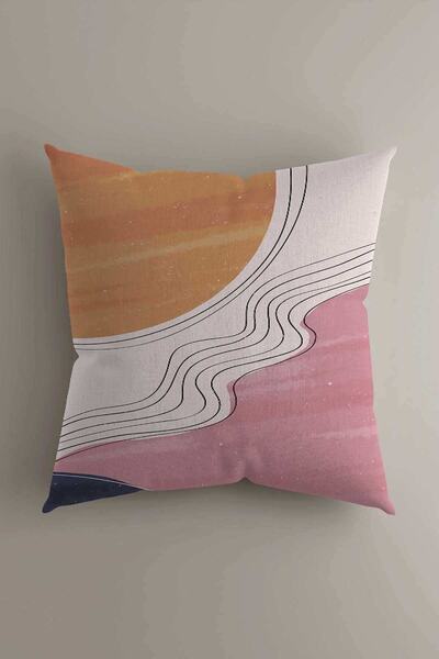 LadiesHome Husă decorativă pentru pernă decorativă digitală cu două fețe, cu ...