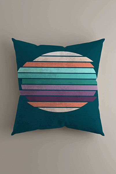 LadiesHome Husă decorativă pentru pernă decorativă digitală cu două fețe, cu ...