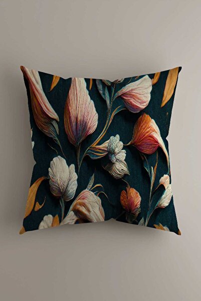 LadiesHome Husă decorativă pentru pernă decorativă digitală cu două fețe, cu ...