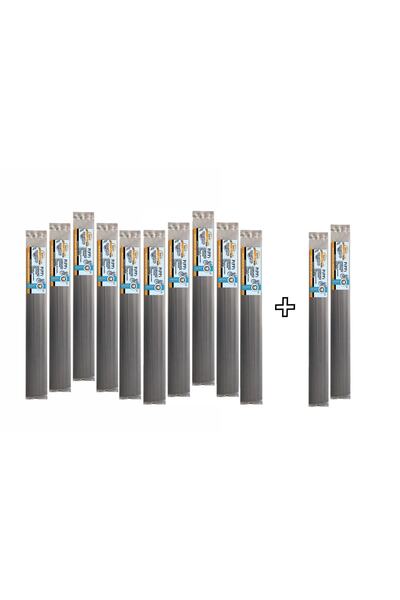 Plastik Kaynak Elektrot - Pp Dar Siyah 10+2 Paket