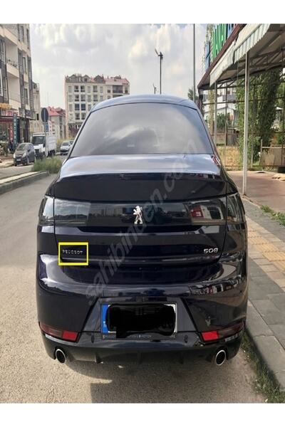 EDEXPORT Peugeot 508 Yeni Nesil Krom Bagaj Yazısı