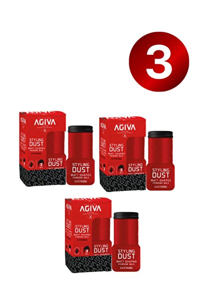 agıva Saç Şekillendirici Pudra - 03 Çok Sert Tutuş X3