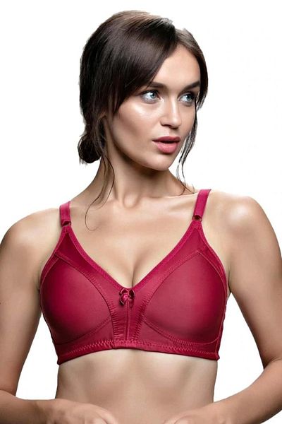 ENMADAM 540 Jersey Inside Cotton Recovery No Underwire Bra