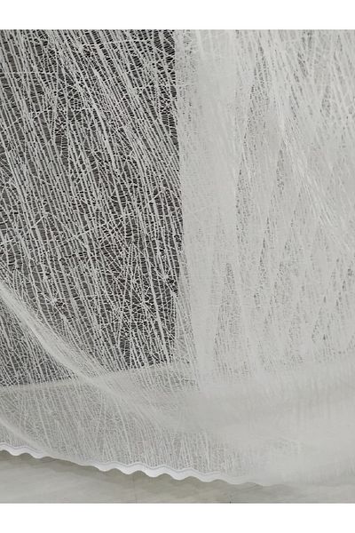 evihtiyaclarim by IOC 1x3 Tight Pleated Sports Patterned Glass Broken - Tulle Curtain Same Day Shipping