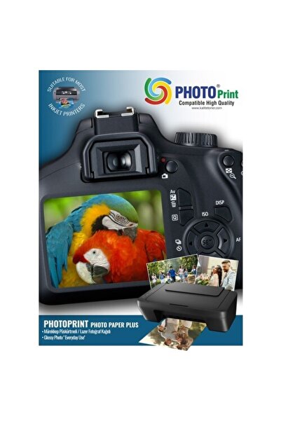 PHOTO PRİNT Uyumlu   Hp Officejet Pro 8218 Için 50 Adet A4 Parlak Çift Tarafl...