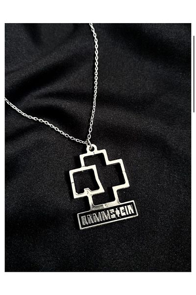 Köstebek Rammstein Logo Necklace