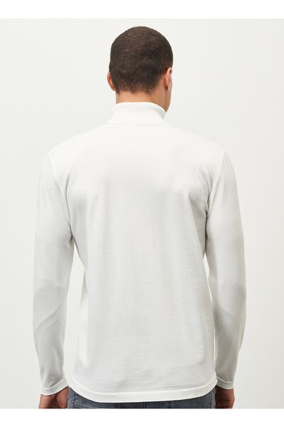 ALTINYILDIZ CLASSICS Tam Balıkçı Yaka Ekru Erkek Kazak 4a4923100508