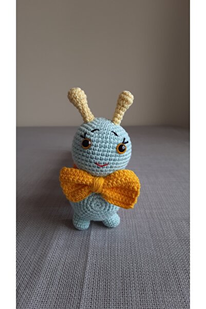 Ezgi's Babies Tırtıl Amigurumi Çok Renkli Örgü Oyuncak El Örgüsü Hediyelik Ço...